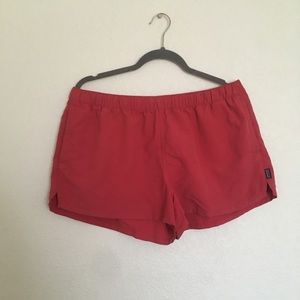 Red Patagonia barely baggies shorts size XL